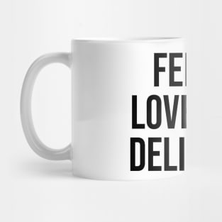 Fell in love with deliveroo Mug